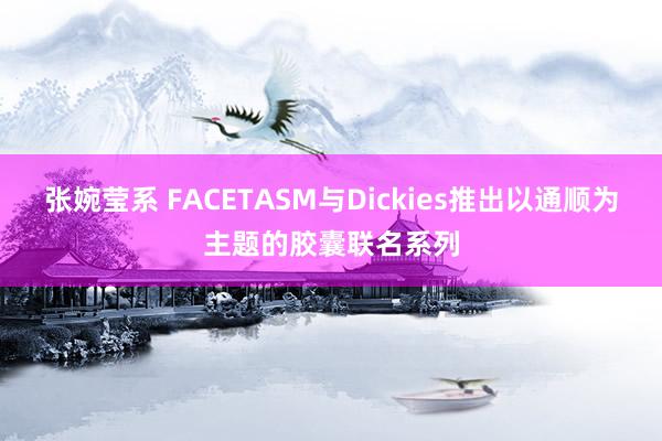 张婉莹系 FACETASM与Dickies推出以通顺为主题的胶囊联名系列