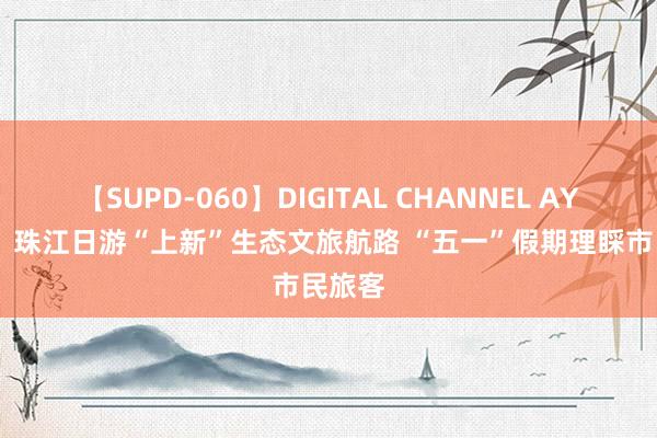 【SUPD-060】DIGITAL CHANNEL AYA 		 珠江日游“上新”生态文旅航路 “五一”假期理睬市民旅客