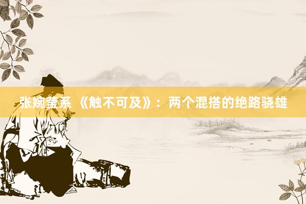 张婉莹系 《触不可及》：两个混搭的绝路骁雄