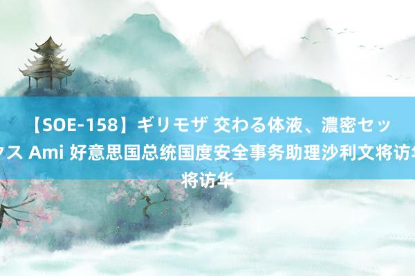 【SOE-158】ギリモザ 交わる体液、濃密セックス Ami 好意思国总统国度安全事务助理沙利文将访华