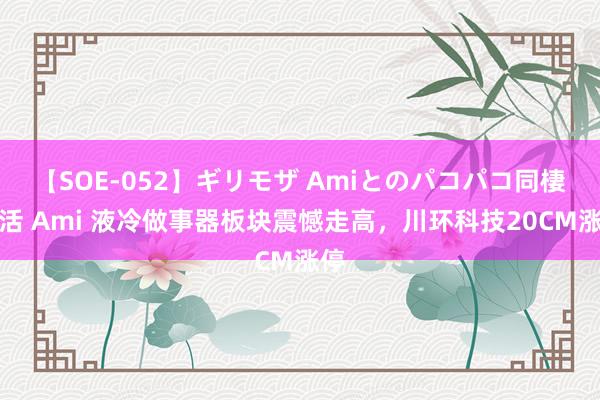 【SOE-052】ギリモザ Amiとのパコパコ同棲生活 Ami 液冷做事器板块震憾走高，川环科技20CM涨停