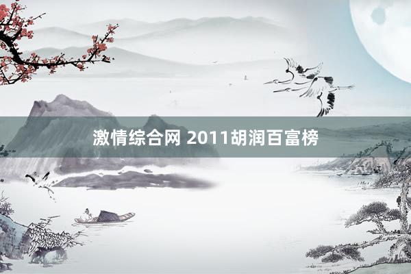 激情综合网 2011胡润百富榜